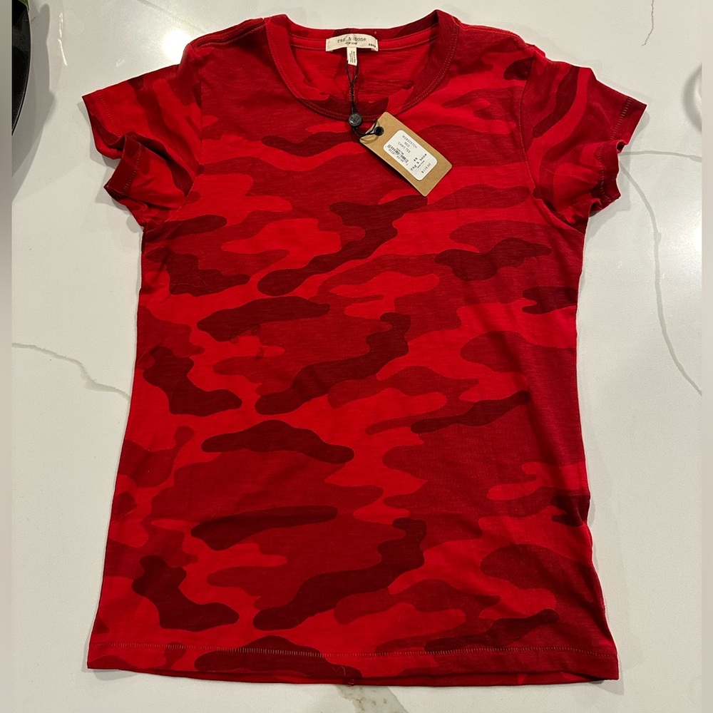 Rag & Bone Camo T Shirt